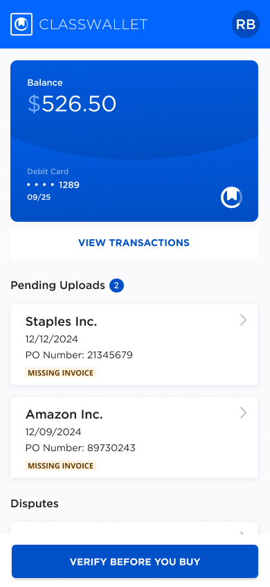 ClassWallet case study